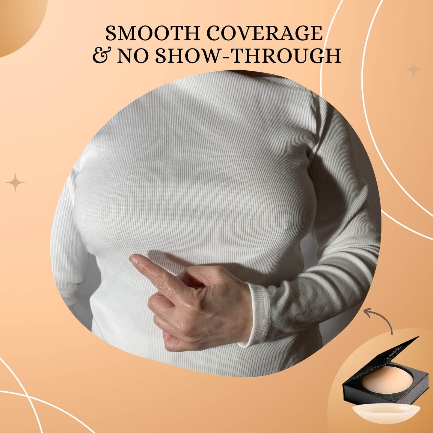 NüBare™ — Seamless Silicone Nipple Covers