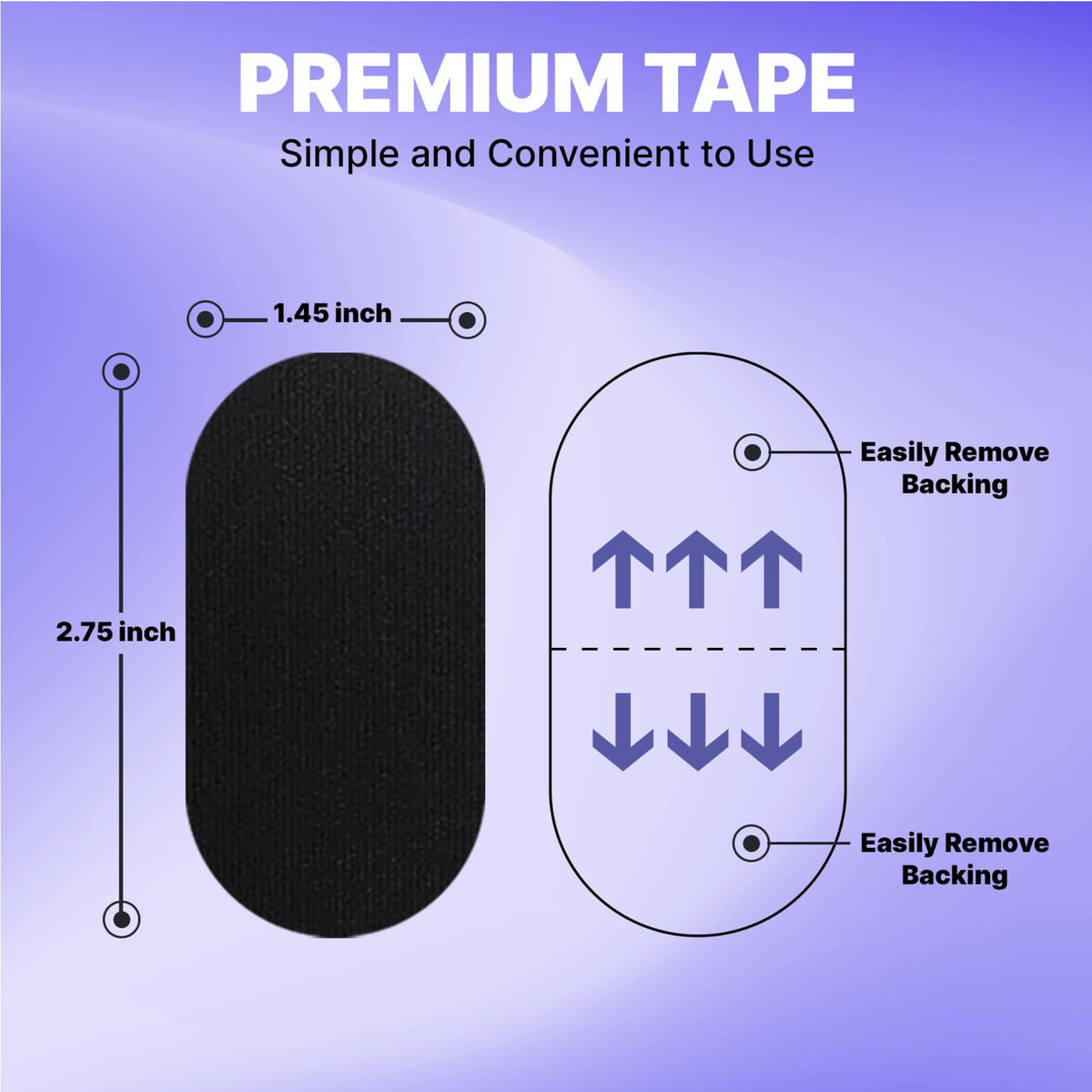 SNOBAN Premium Mouth Tape Strips for Sleeping – Hypoallergenic Micropore Sleep Tape for Better Nasal Breathing, Soft & Gentle Adhesive, 30 Strips