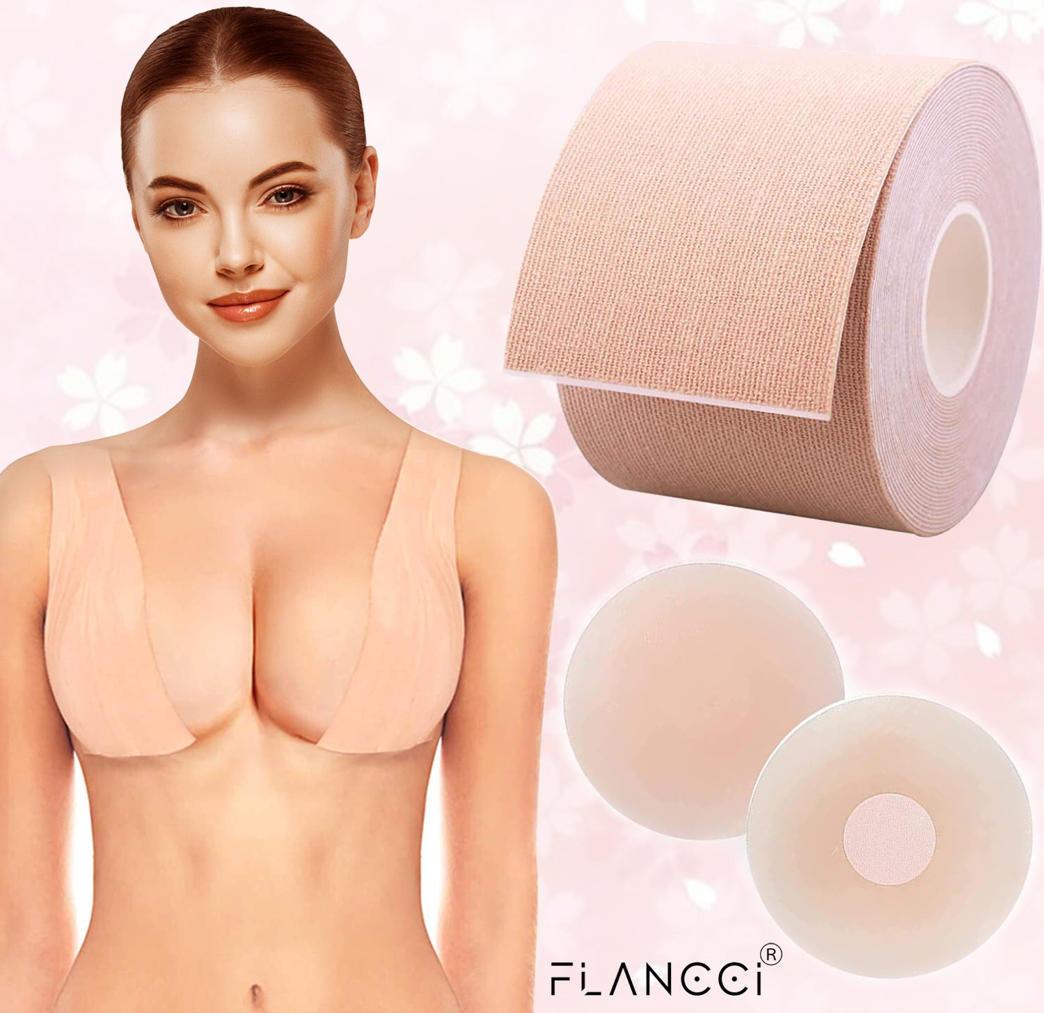  Breast Lift Tape, Boob Tape for Breast Lift & Shape