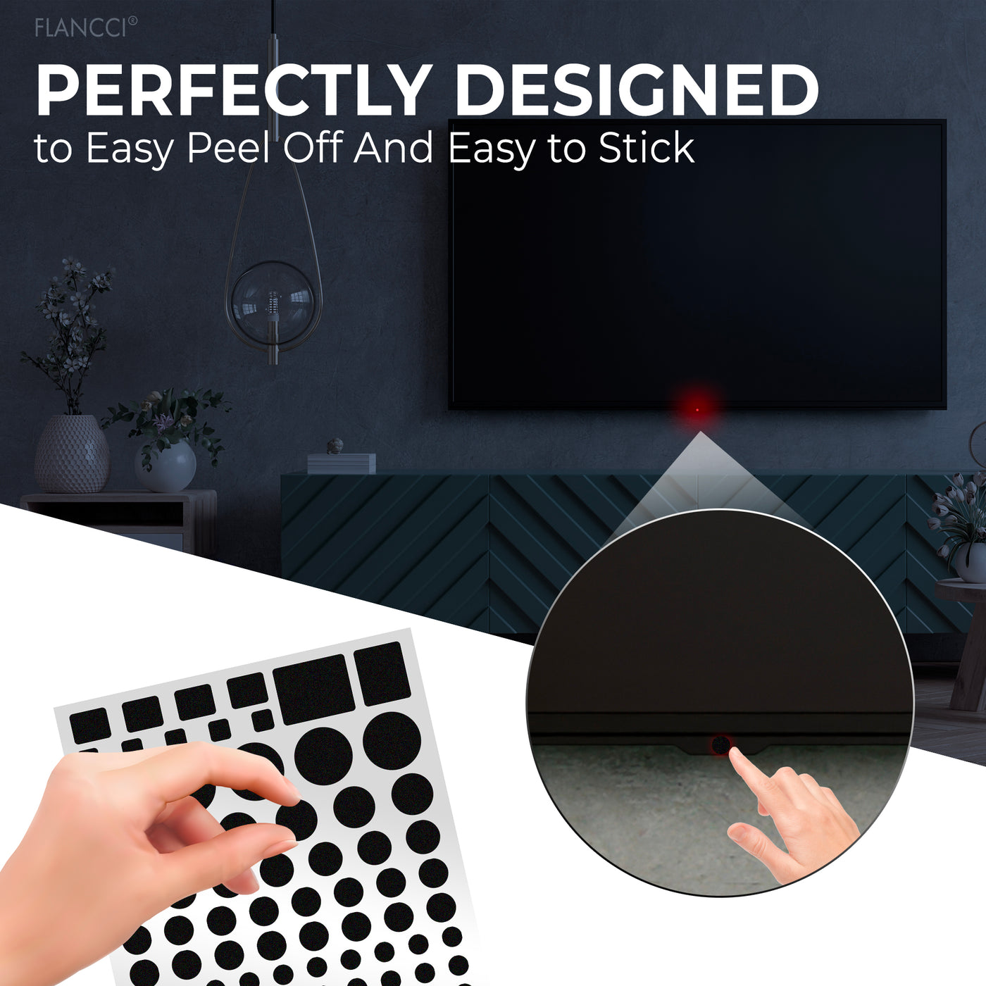 FLANCCI LED Light Blocking Sticker - FLANCCI