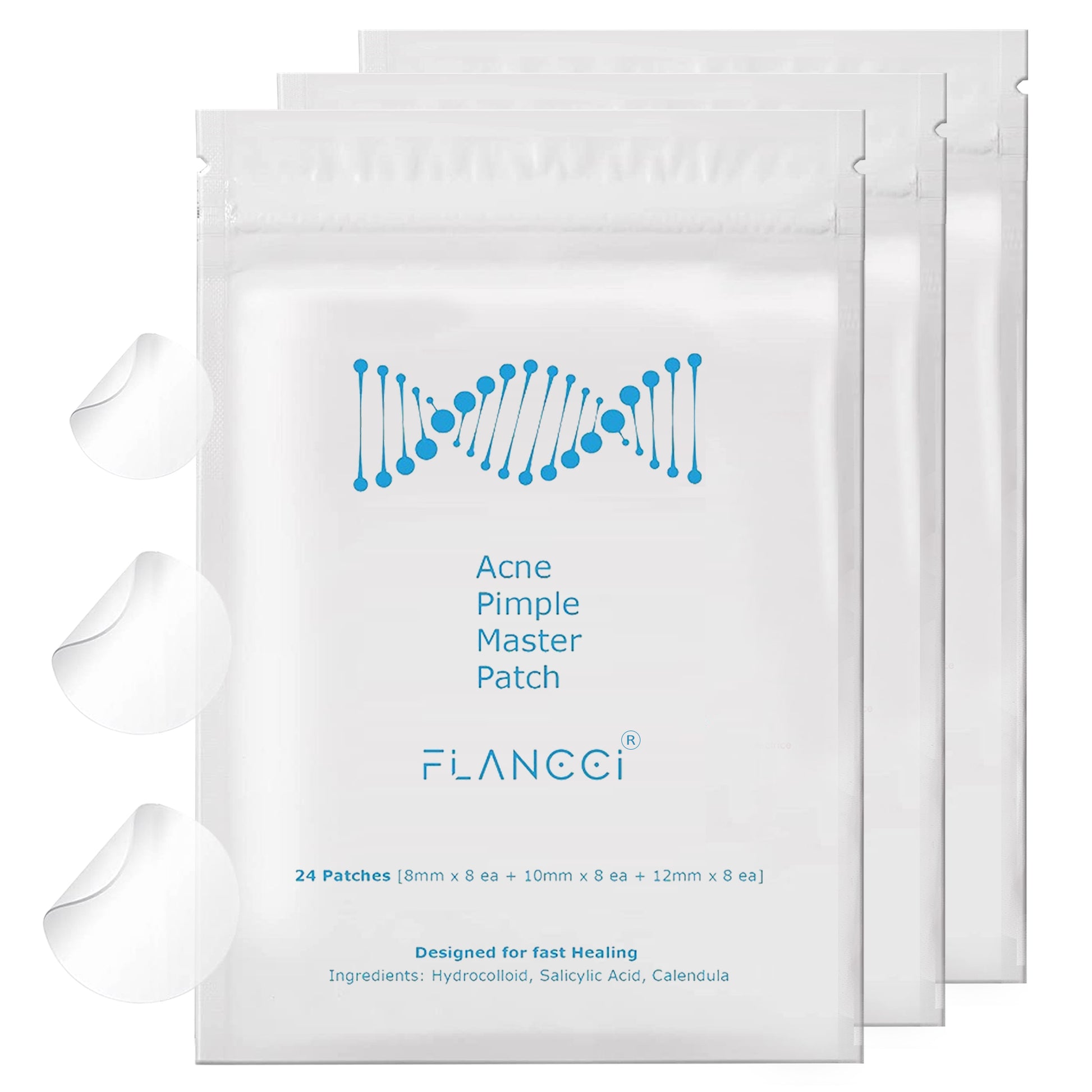 Pimple Patch Acne Patches (72 Count (Pack of 3)) - FLANCCI