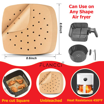 Air Fryer Liners Square Parchment Paper - FLANCCI